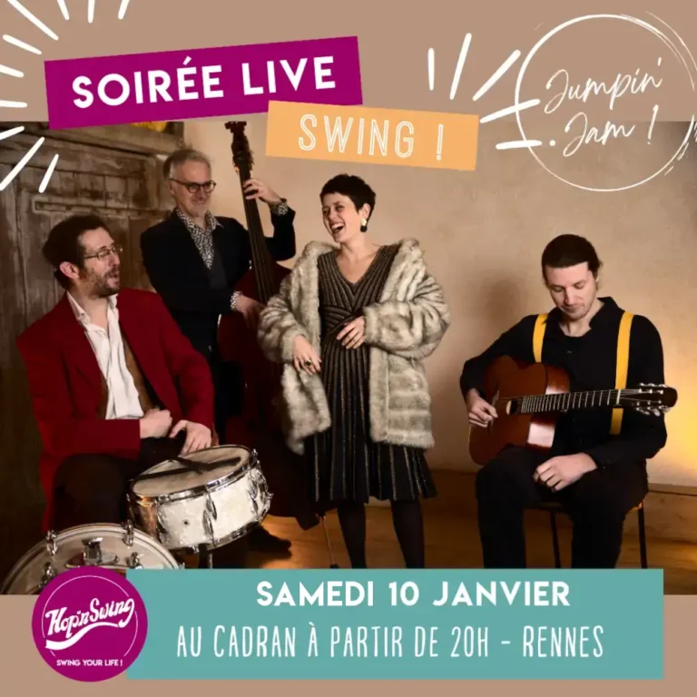 Soirée Jumpin Jam 10 janvier 2026